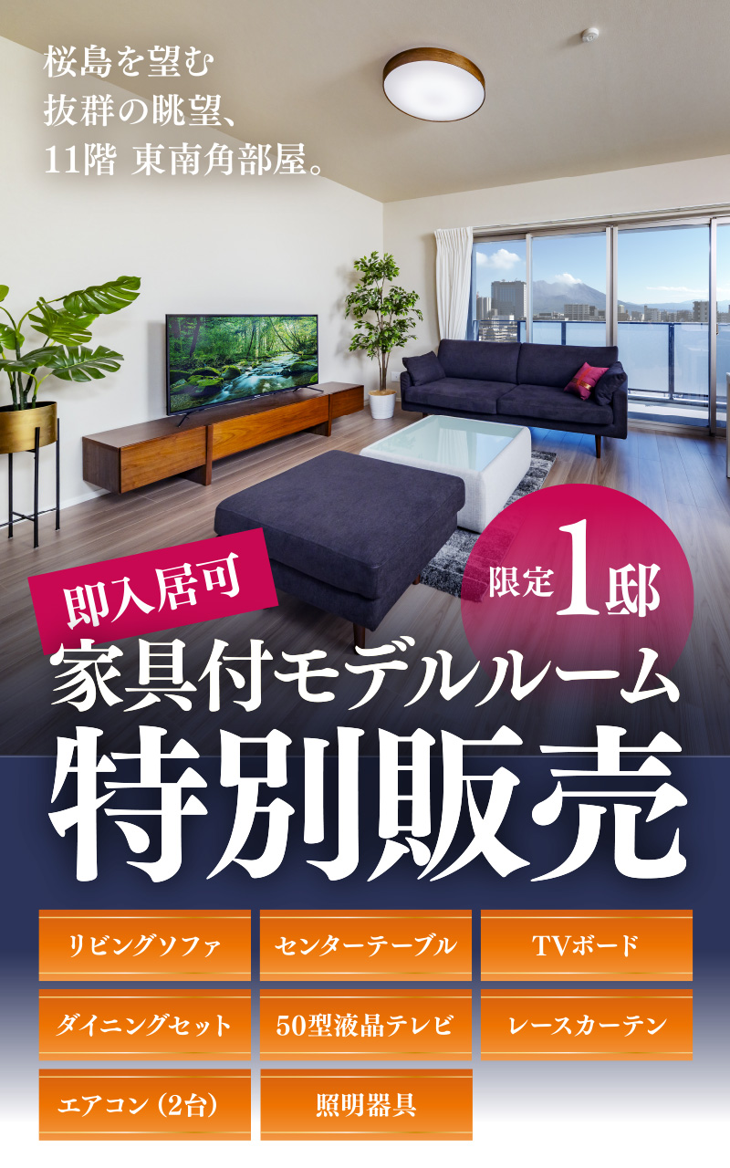 今なら、選べる家具・家電・引越し費用300万円相当プレゼント！